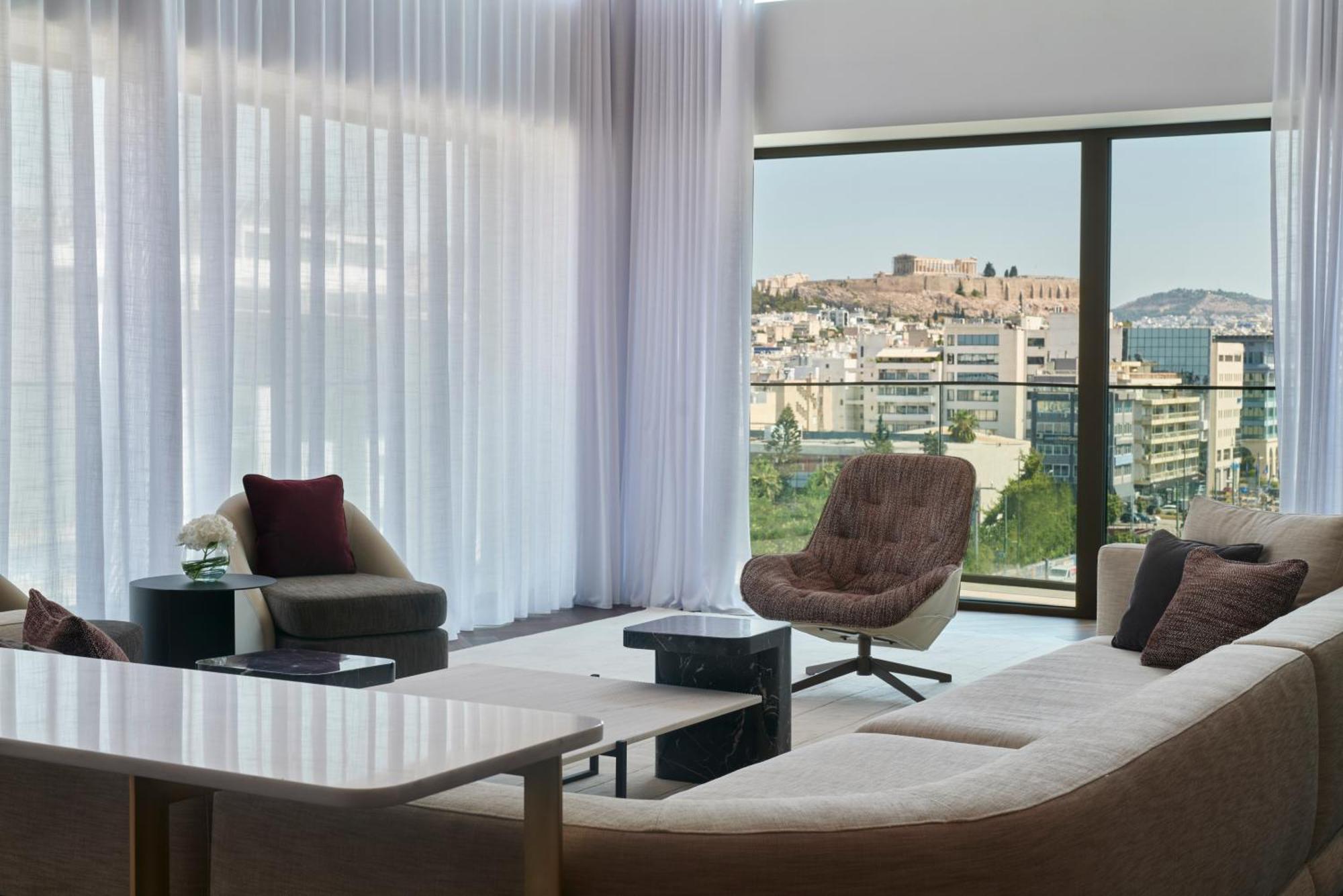Hotel Grand Hyatt Atene Esterno foto