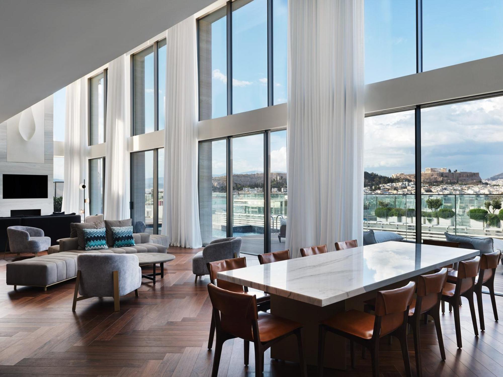 Hotel Grand Hyatt Atene Esterno foto The Westin Athens