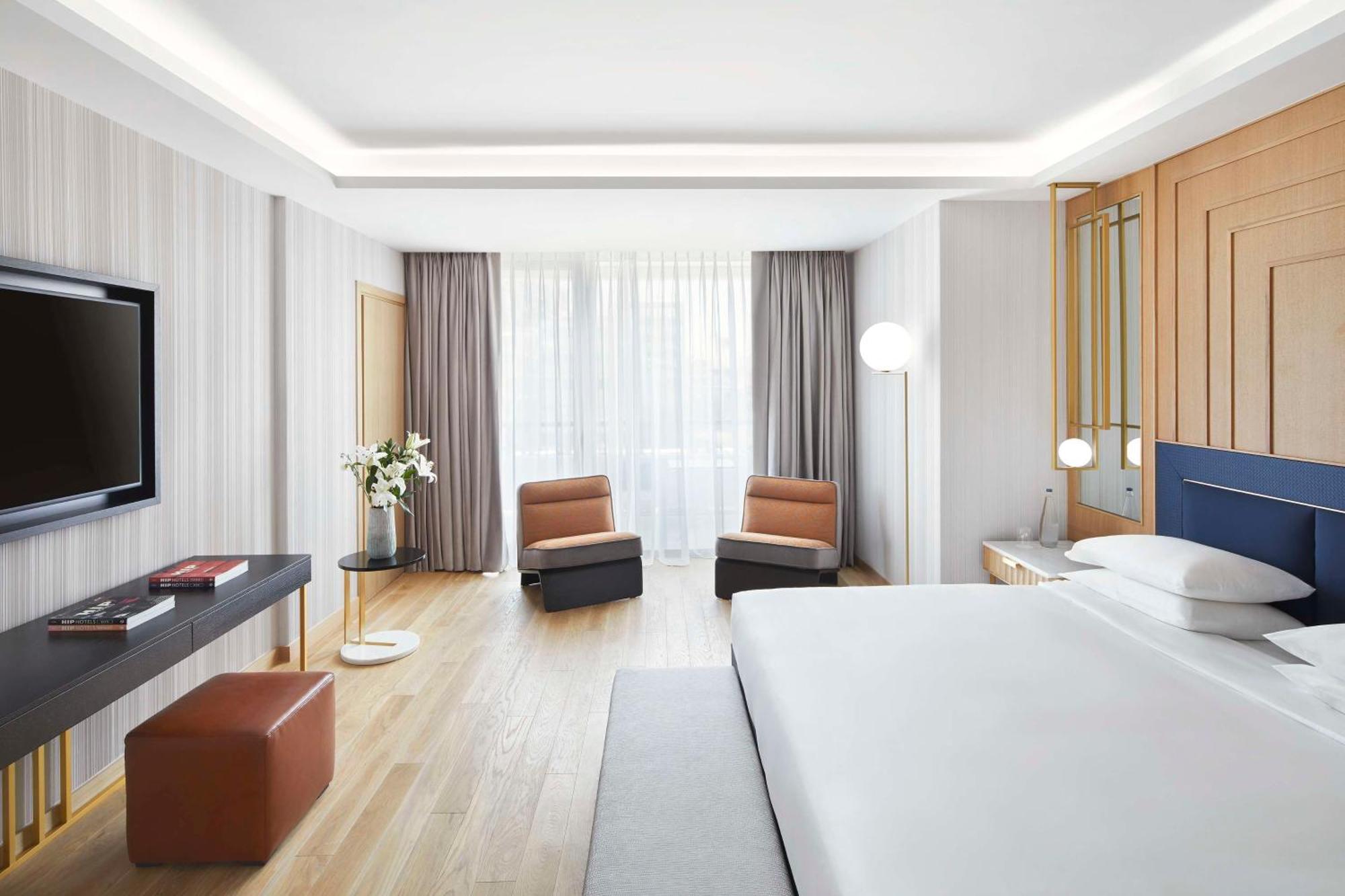 Hotel Grand Hyatt Atene Esterno foto Deluxe room